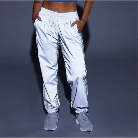 TOMBOY X | High Reflective Flashback Jogger Pants | Size 2XL Rave, Night Safety - Picture 1 of 6